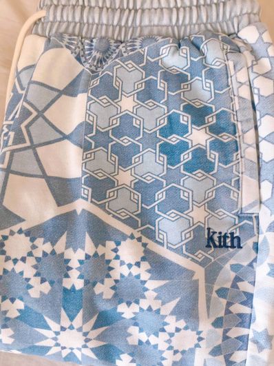 Kith Moroccan Tile Williams I Sweatpant "Avalanche"