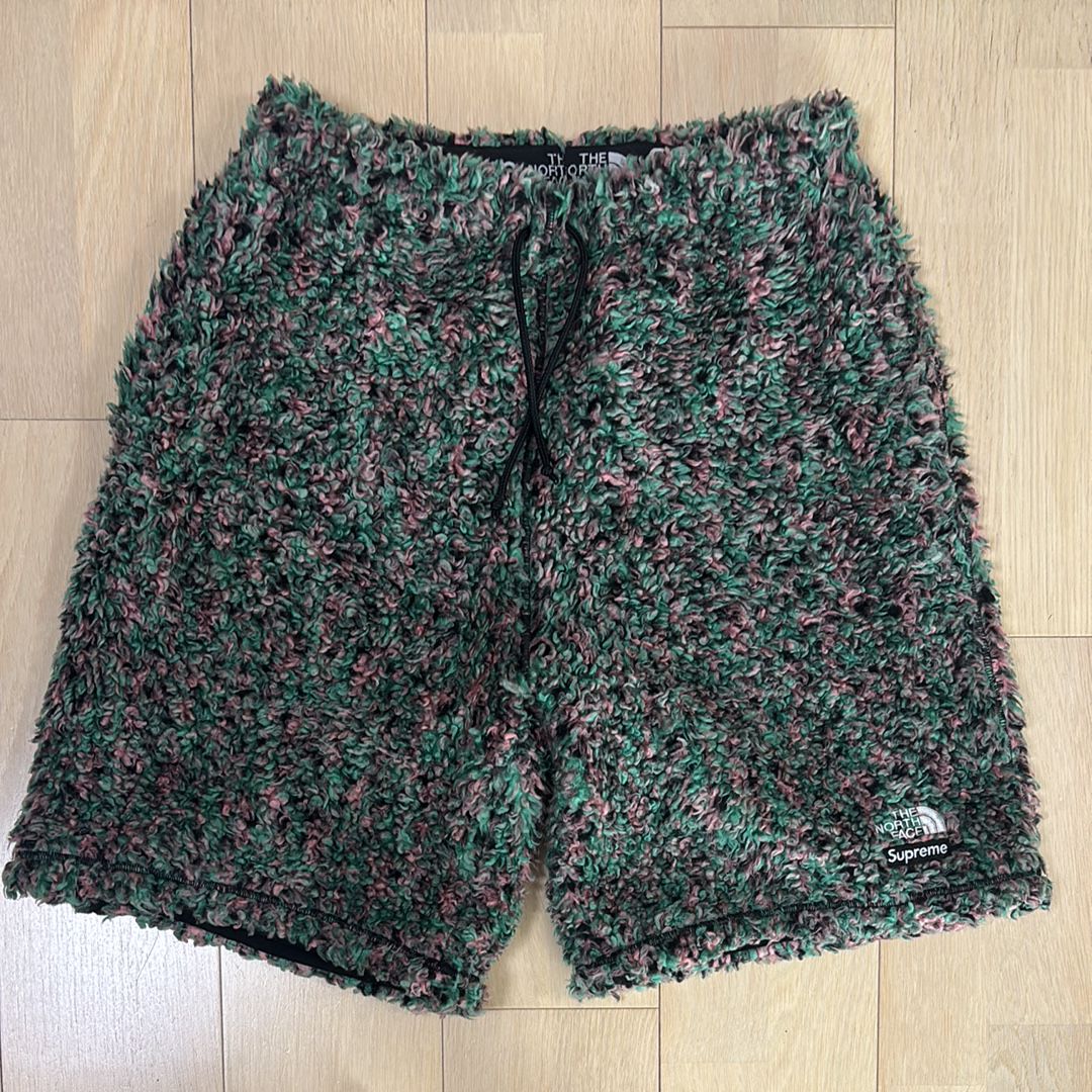 Supreme x The North Face High Pile Fleece Short "Multi"