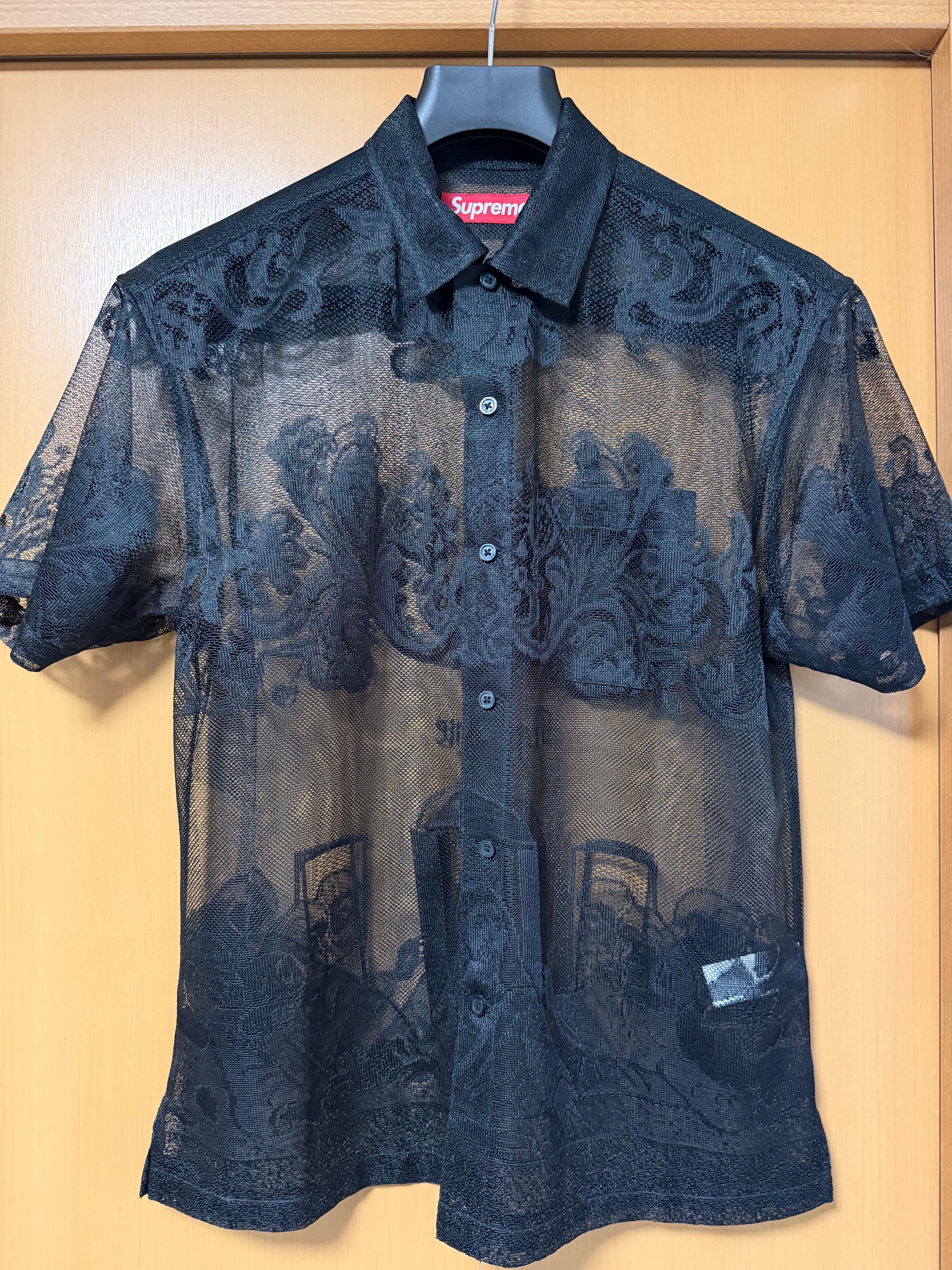 Supreme Last Supper Lace S/S Shirt "Black"