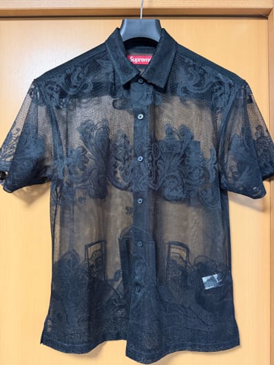 Supreme Last Supper Lace S/S Shirt "Black"