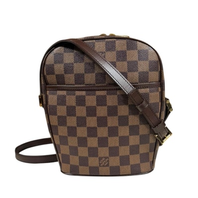 ルイヴィトン イパネマPM ダミエ ショルダーバッグ ダミエキャンバス N51294 ブラウン レディース LOUIS VUITTON 中古