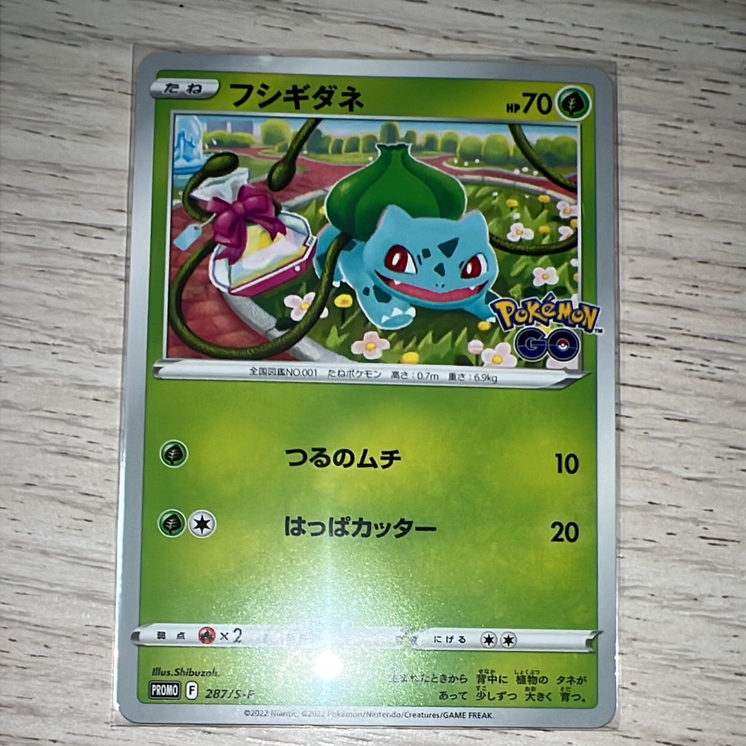 フシギダネ P [S-P 287](プロモーションカード「ポケモン GO ギフト