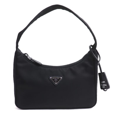 PRADA プラダ テスート ハンドバッグ ブラック 1NE515_RDH0_F0002 レディース【中古】【美品】