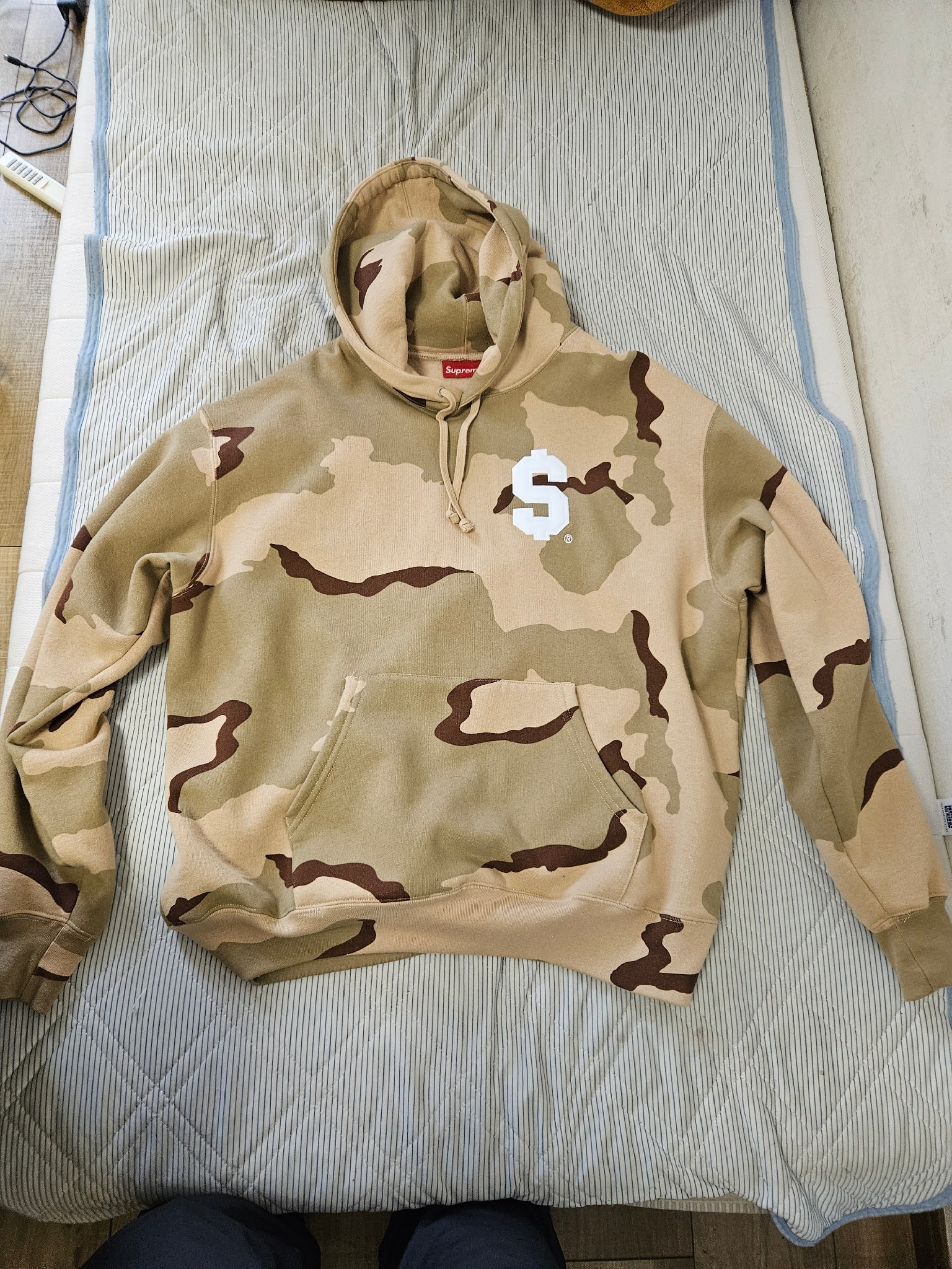 Supreme $ Hooded Sweatshirt "Desert Camo"