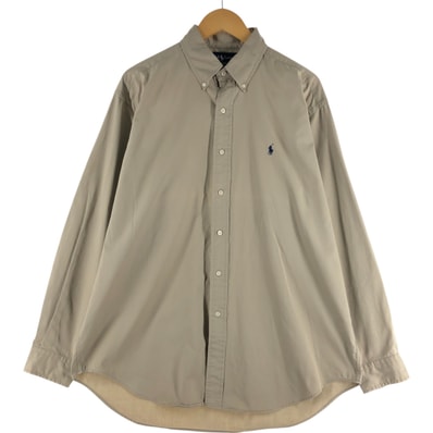 古着 ラルフローレン Ralph Lauren BLAKE 長袖 ボタンダウンシャツ メンズL相当/eaa534361