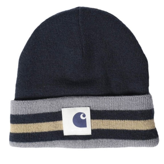 carhartt WIP x NEW BALANCE カーハート ワークインプログレス ニューバランス 別注 Sculpture Center Reversible Beanie リバーシブルビーニー I030727 ボーダー ニットキャップ ワッチキャップ
