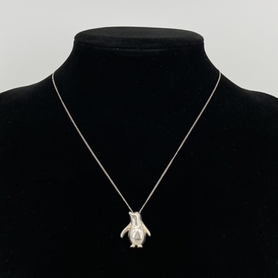 TIFFANY&Co.(ティファニー) ペンギン モチーフ Ag925 ネックレス シルバー