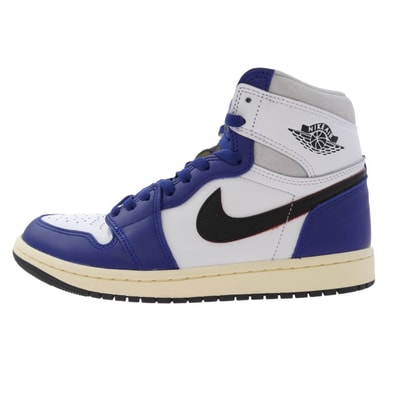 NIKE ナイキ スニーカー DZ5485-100 Air Jordan 1 High OG Rare Air Deep Royal Blue エアジョーダン1 ハイ OG レアエア ディープ ロイヤルブルー ハイカット スニーカー 【極上美品】【中古】