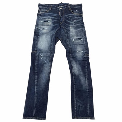 美品 ディースクエアード デニムパンツ Tidy Biker Jean