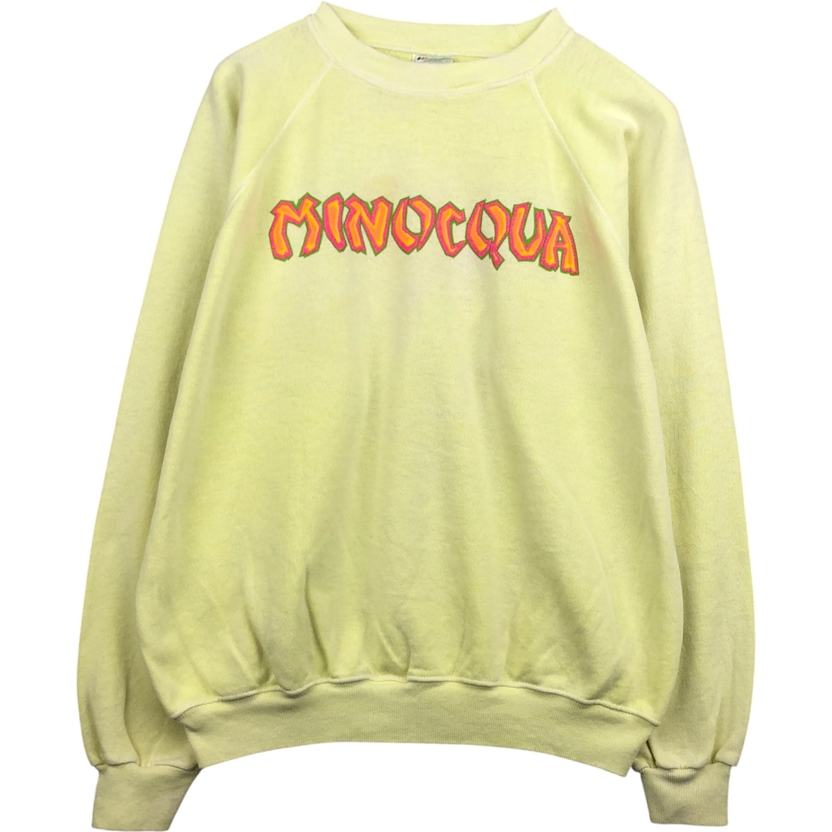 古着 80年代 ヘインズ Hanes 青タグ プリントスウェットシャツ トレーナー USA製 メンズXL相当 ヴィンテージ/eaa591081