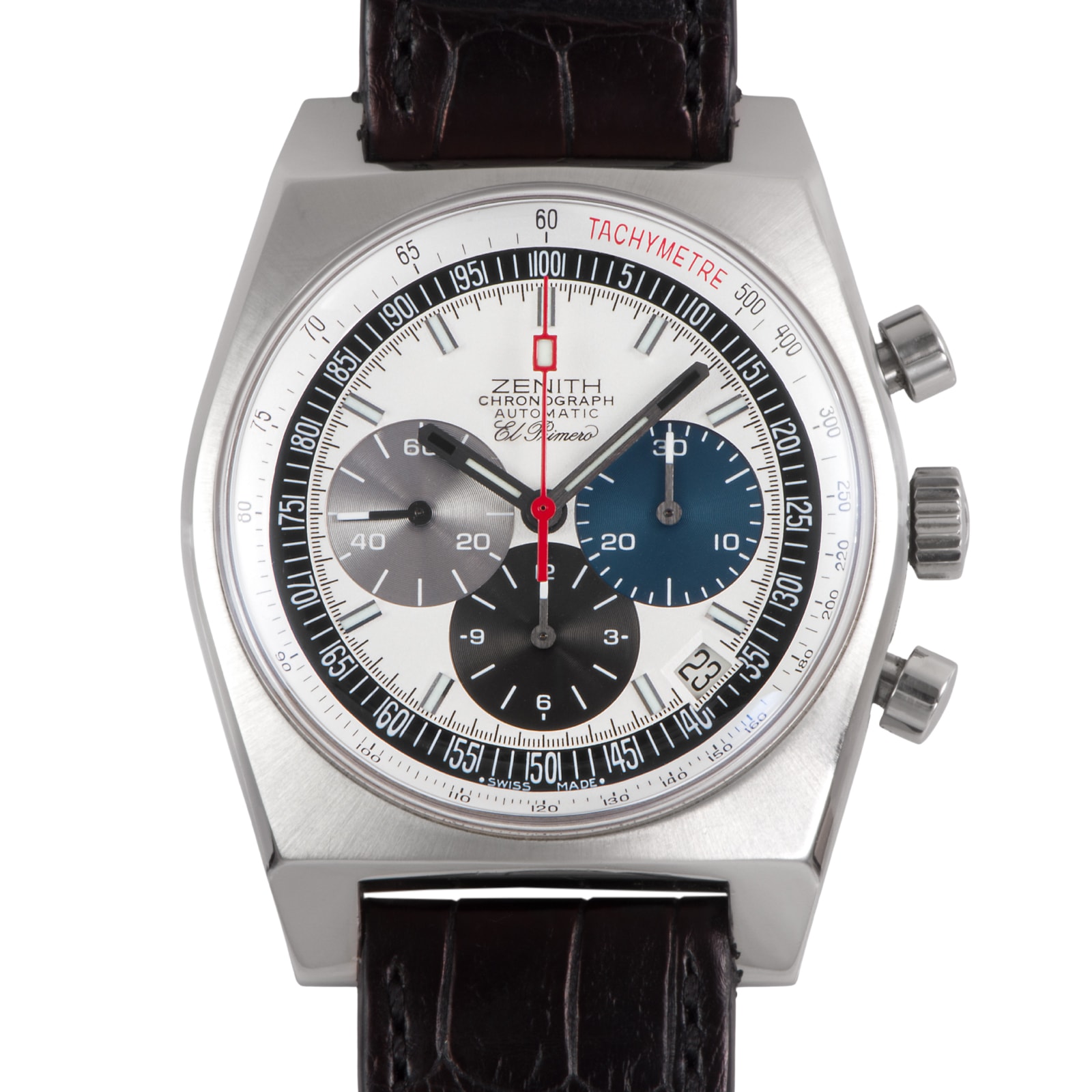 ZENITH ゼニス ニューヴィンテージ 1969 オリジナル エル・プリメロ誕生40周年モデル 世界500本限定 03.1969.469/01.C490 ステンレススチール【中古】