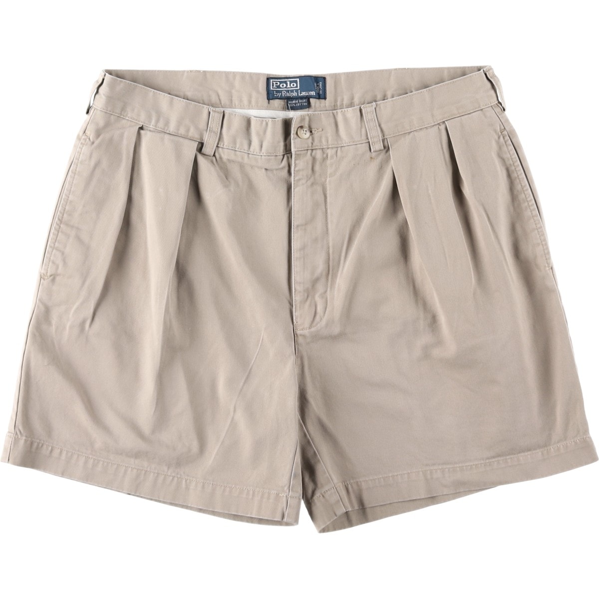古着 ラルフローレン Ralph Lauren Polo by Ralph Lauren ANDREW SHORT ツータック チノショーツ ショートパンツ メンズw35相当/eaa660219