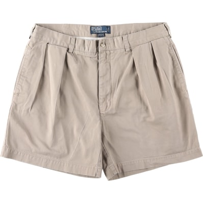 古着 ラルフローレン Ralph Lauren Polo by Ralph Lauren ANDREW SHORT ツータック チノショーツ ショートパンツ メンズw35相当/eaa660219