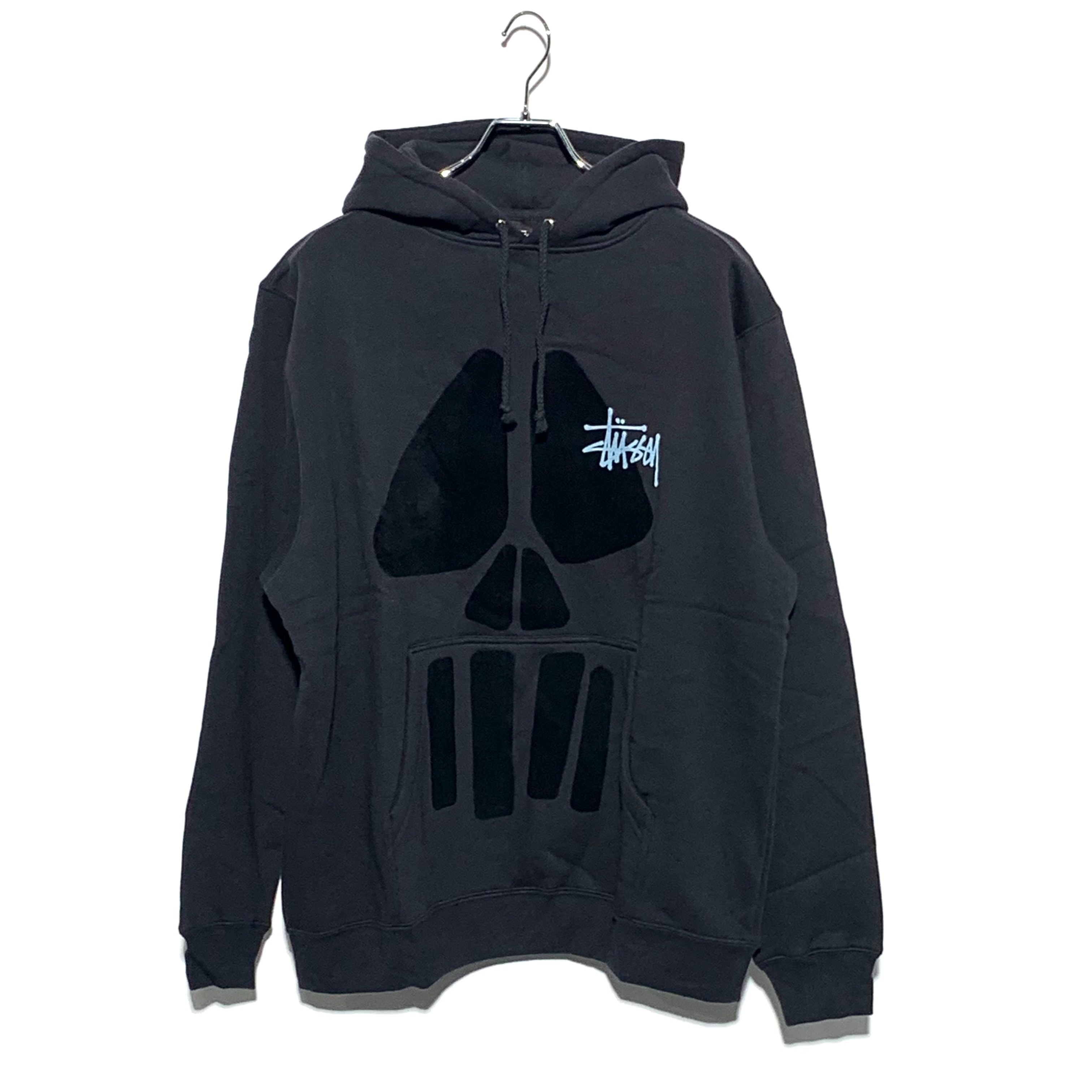 STUSSY Skull Pullover Hoodie Black