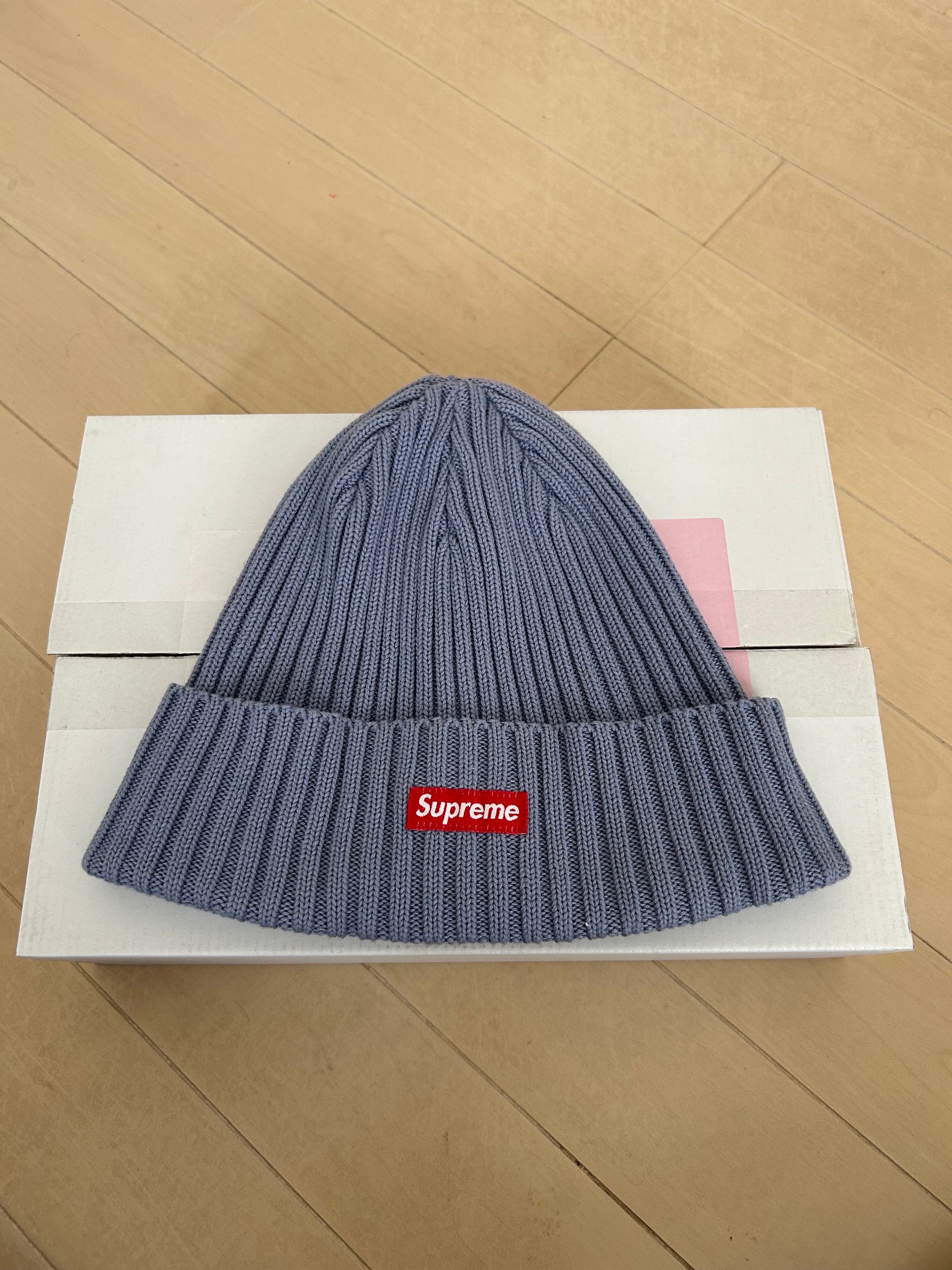 Supreme SS22 Overdyed Beanie "Slate"(22SS)