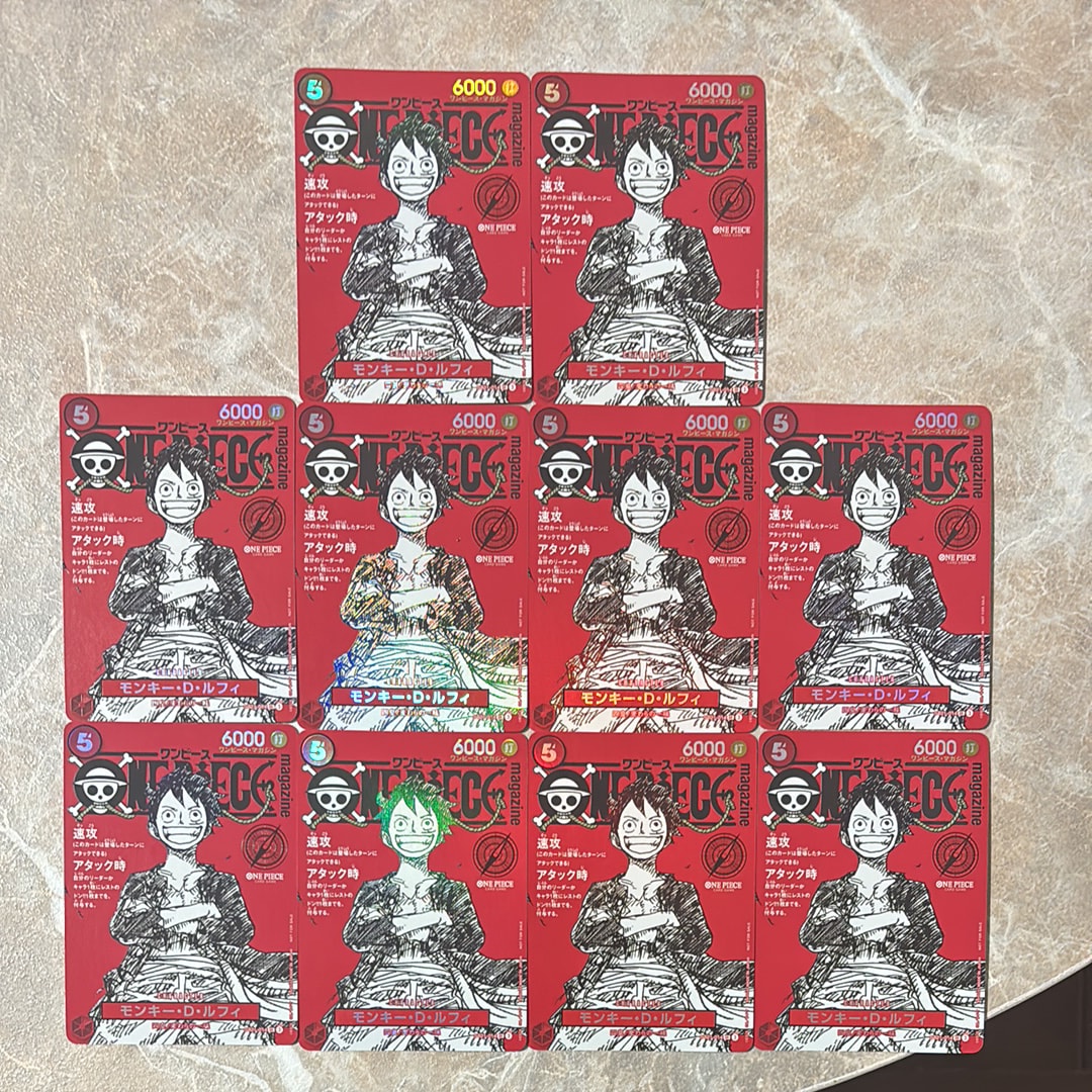 モンキー・D・ルフィ SR [ST21-014](プロモーションカード「ワンピースマガジン 特集 週刊少年ジャンプとワンピース 020」)