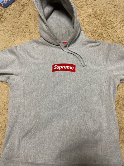 Supreme Box Logo Hooded Sweatshirt "Heather Grey" (16FW)