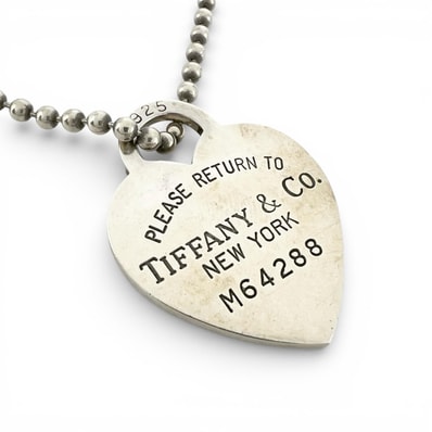 TIFFANY&Co. ティファニー ネックレス シルバー925 シルバー レディース リターン トゥ ティファニー ハートタグ【中古】