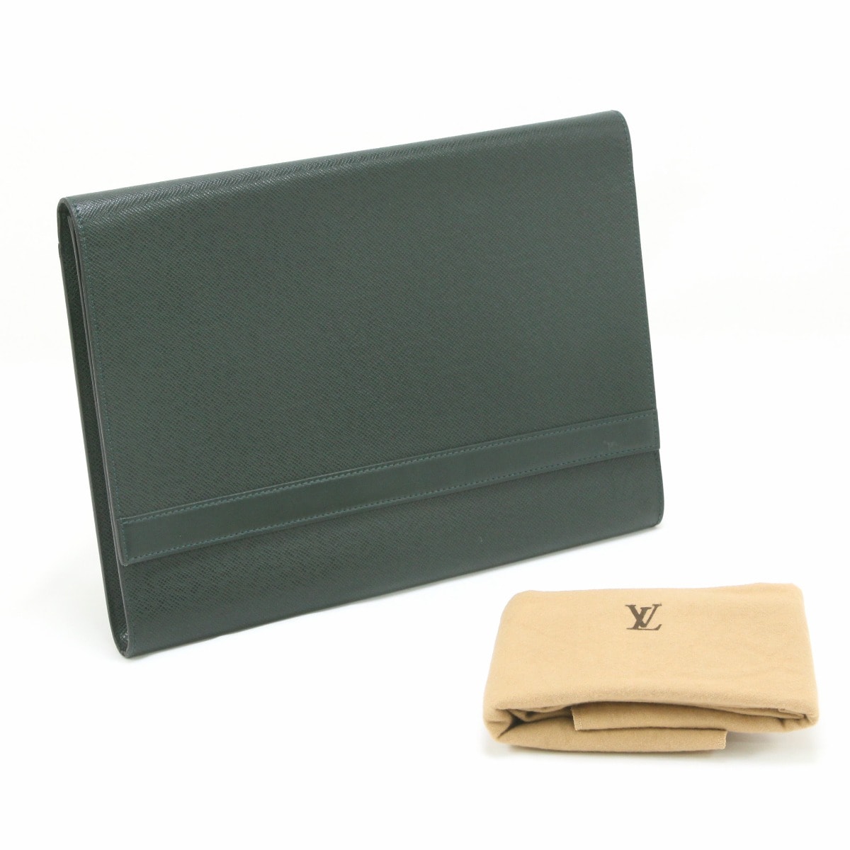 $$ LOUIS VUITTON ルイヴィトン タイガ ポルガ ビジネスバッグ M30204