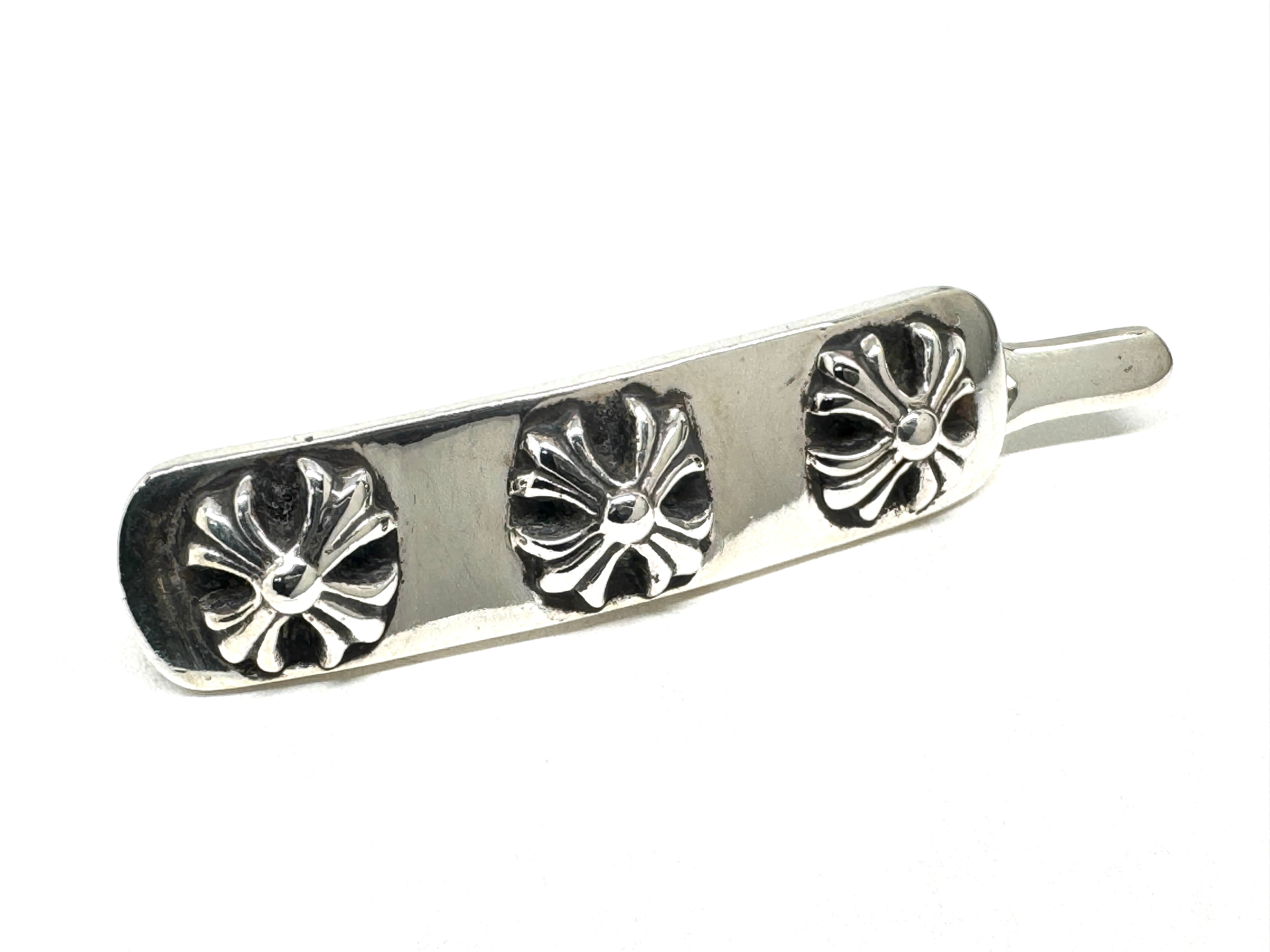 Chrome Hearts 3 Cross Valetta "Silver"