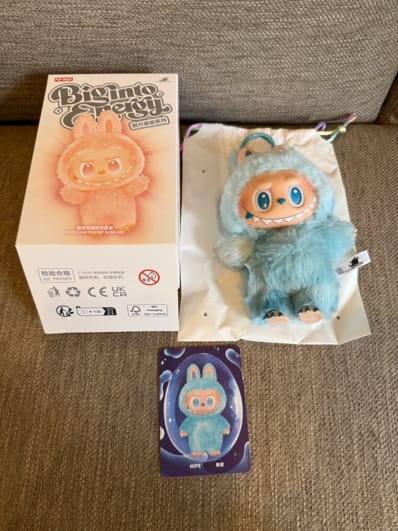 POP MART THE MONSTERS (LABUBU) Big into Energy Series Plush Pendant HOPE