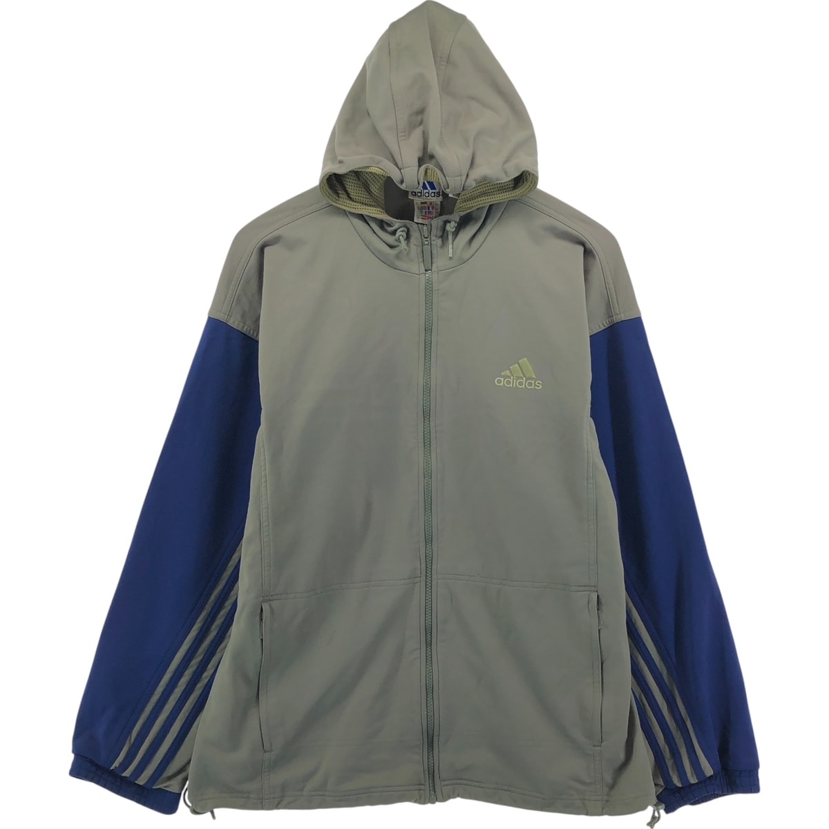 古着 90年代 アディダス adidas ジャージパーカー トラックジャケット メンズL相当 ヴィンテージ/eaa541264
