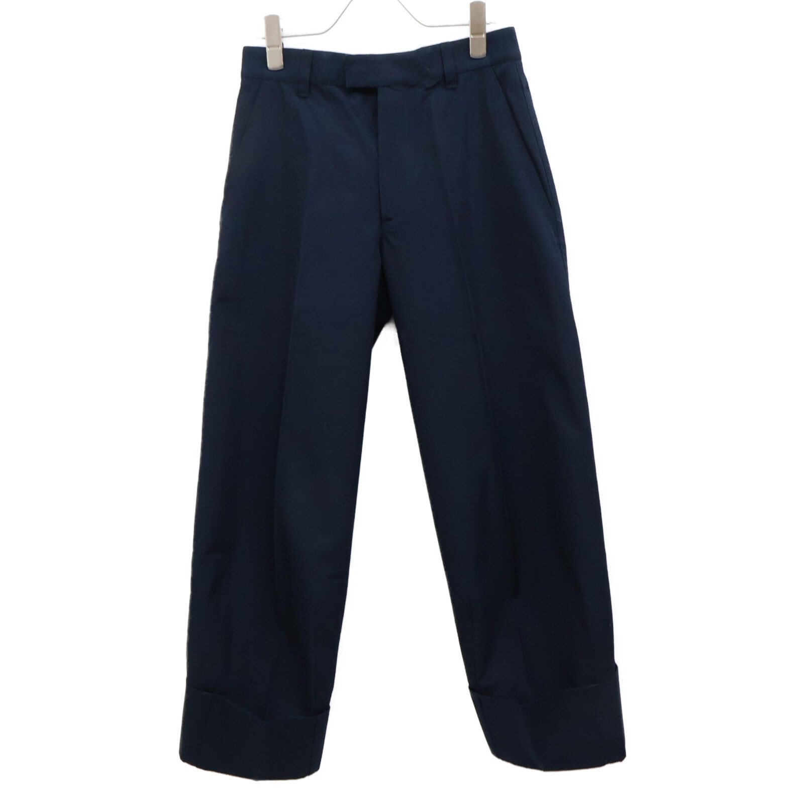 ボッテガヴェネタ 美品 22年製 743976 V2BL0 クロップドパンツ 34