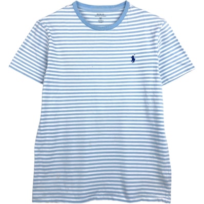 古着 ラルフローレン Ralph Lauren POLO RALPH LAUREN CUSTOM FIT ボーダー柄 半袖 ボーダーTシャツ レディースM相当/eaa655094