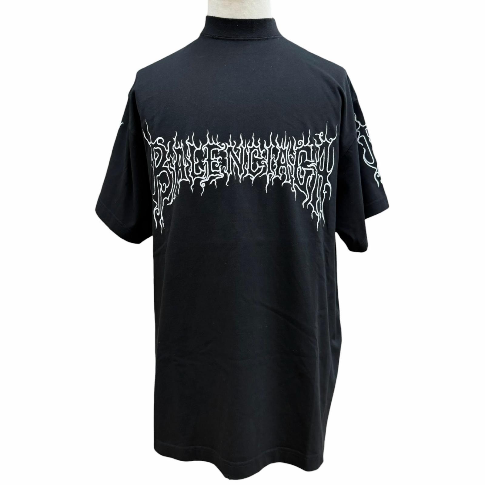 極美品 バレンシアガ 半袖Tシャツ Darkwave Tee 1 739028