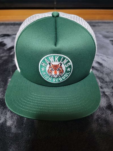 Nike x Stranger Things Hawkins High Trucker Hat "Green"