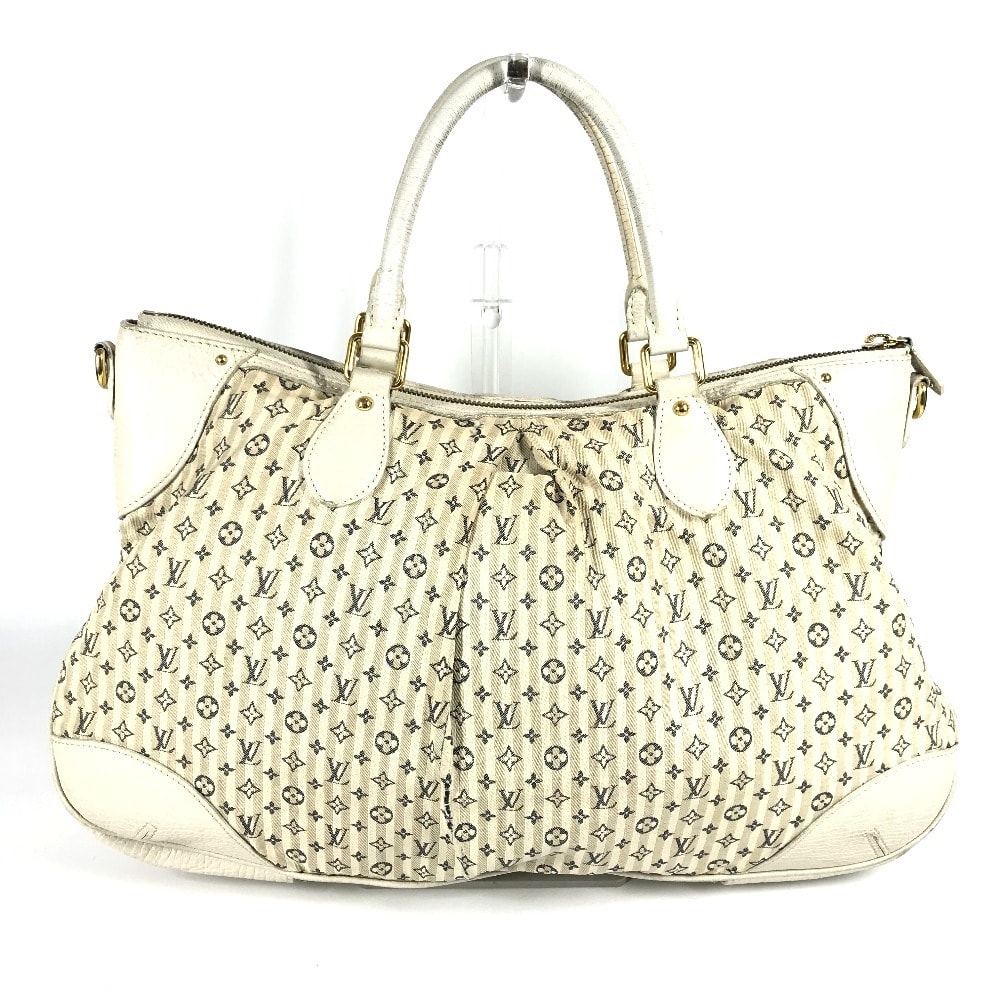 ルイヴィトン LOUIS VUITTON クロワゼットマリナGM クロワゼットマリナ GM M95492 モノグラムミニラン カバン ハンドバッグ 肩掛け トートバッグ モノグラムミニランキャンバス ホワイト系
