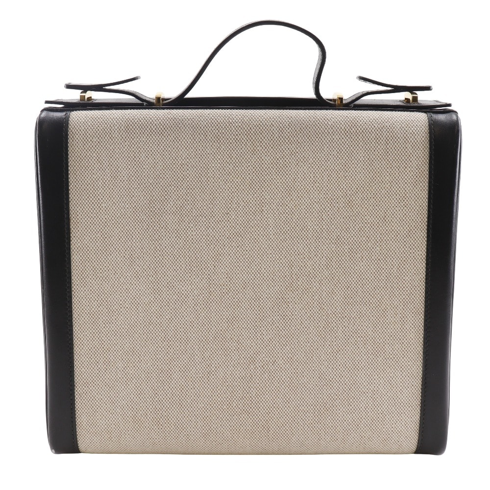 エルメス バニティ トラベルケース ヴィンテージ 〇X ユニセックスハンドバッグ