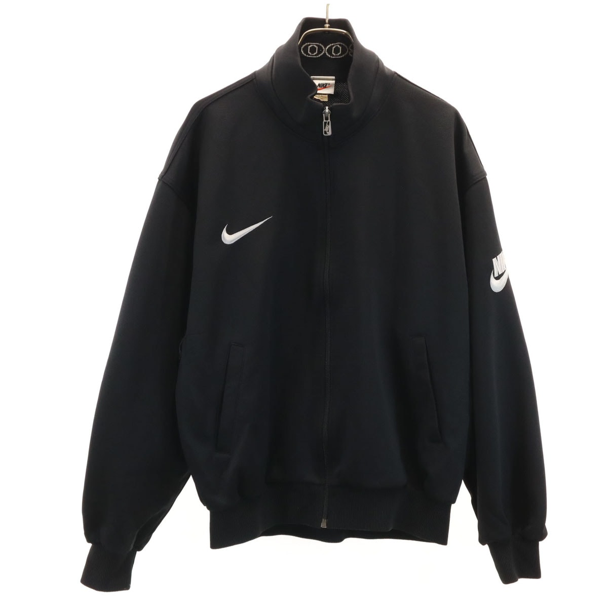 NIKE ナイキ 90s 00s オールド トラックジャケット XL ブラック ジャージ