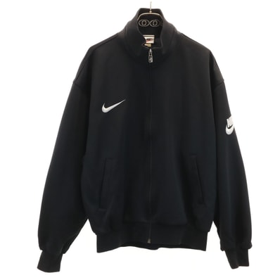 NIKE ナイキ 90s 00s オールド トラックジャケット XL ブラック ジャージ