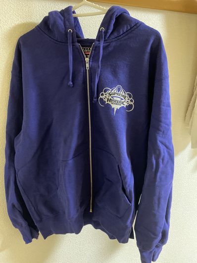 Supreme x HYSTERIC GLAMOUR Zip Up Hooded Sweatshirt "Purple"