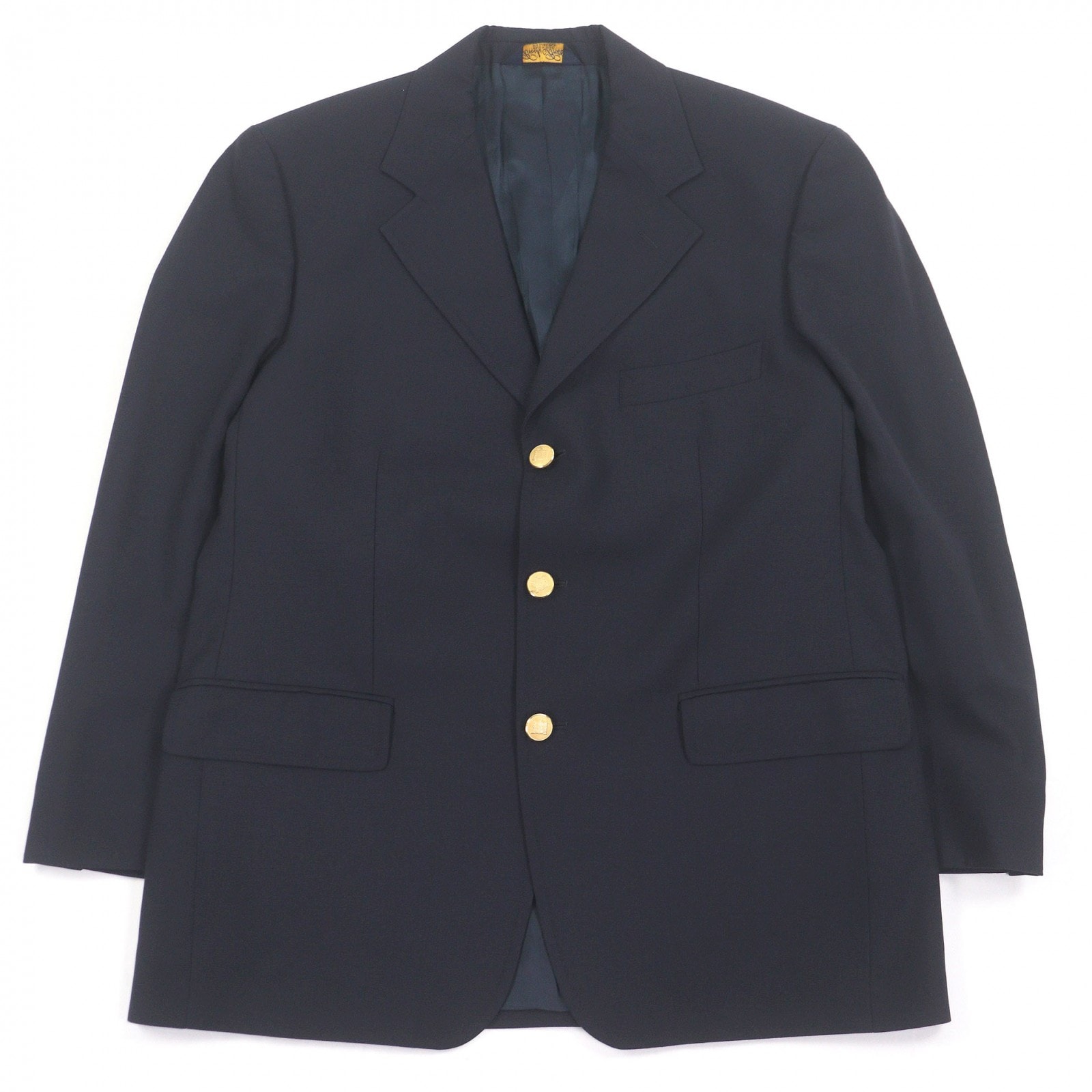 美品 ブルックスブラザーズ テーラードジャケット ネイビー メンズ 40