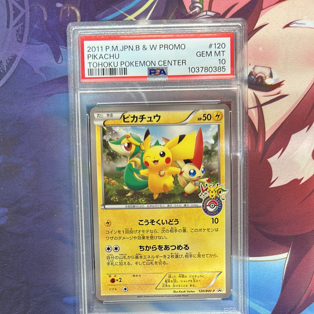 ピカチュウ P [BW-P 120/BW-P](プロモーションカード「ポケモンセンタートウホク オープン記念プレゼント」)