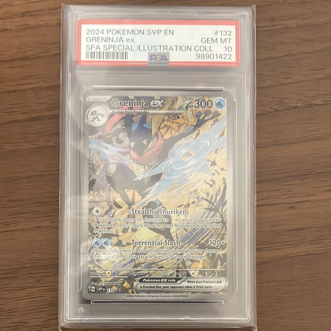 ゲッコウガex P [SVP EN 132]【英語版】(スカーレット&バイオレット「シュラウデッドフェイブル ゲッコウガex スペシャルイラストレーション コレクション」)