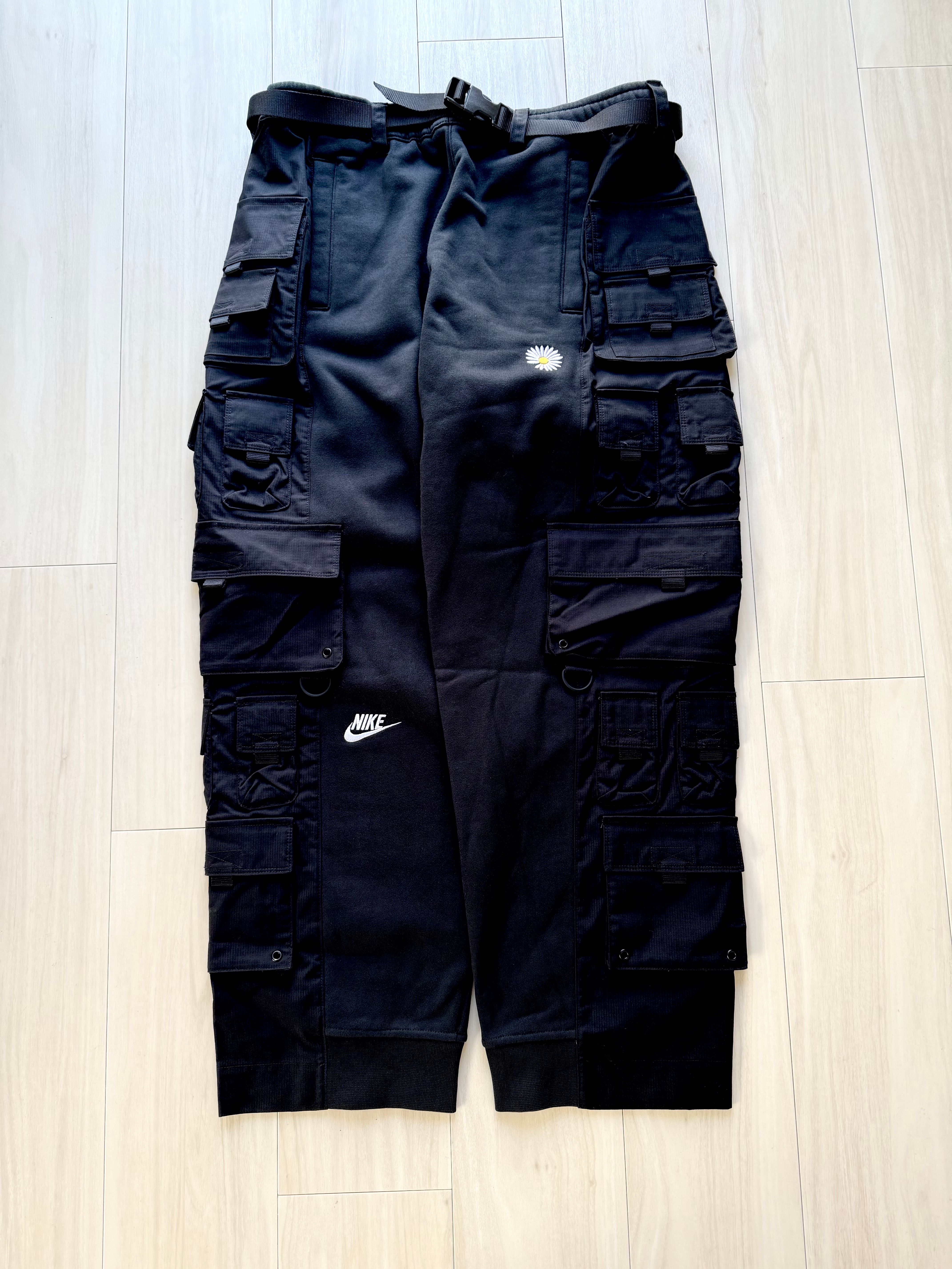 PEACEMINUSONE PMO x NIKE Wide Pants "Black" / G-DRAGON