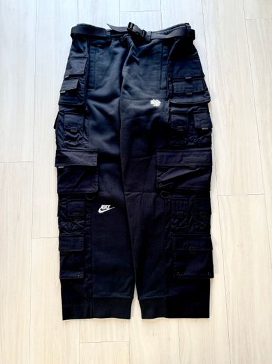 PEACEMINUSONE PMO x NIKE Wide Pants "Black" / G-DRAGON