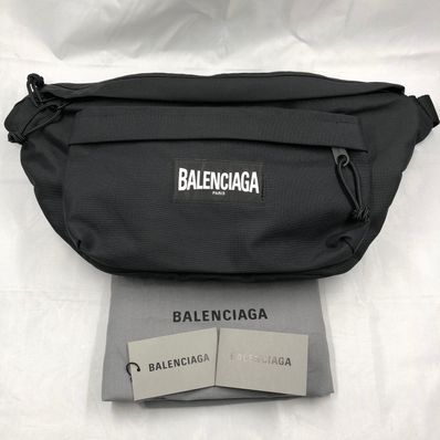 BALENCIAGA Oversized XXL Beltpack "Black"