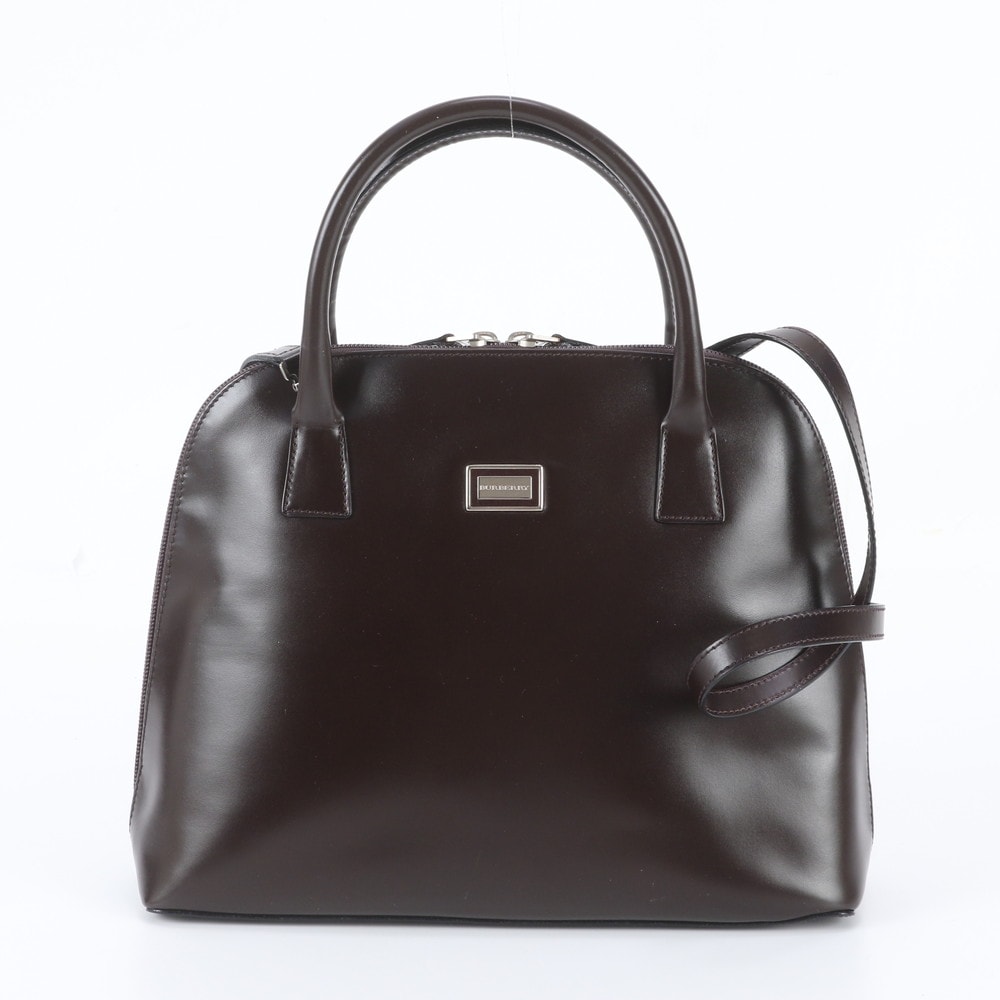 ■美品 バーバリー ショルダーバッグ レザー