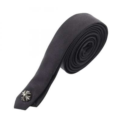 Chrome Hearts CH Plus Silk Tie "Black"
