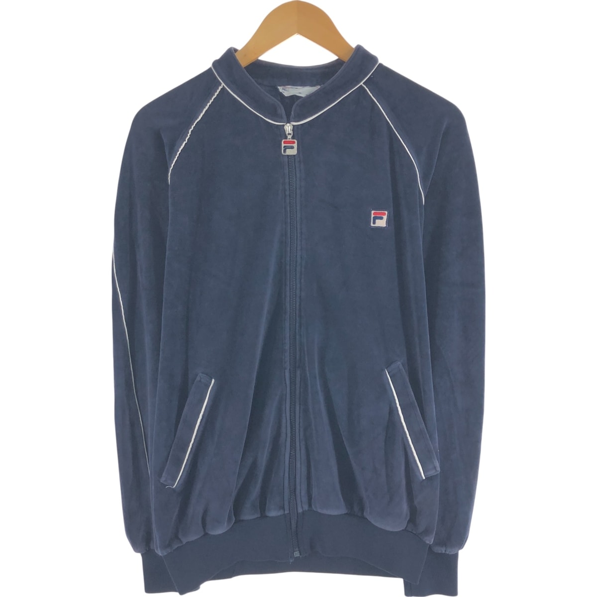 古着 70~80年代 フィラ FILA ベロアジャージ トラックジャケット メンズM相当 ヴィンテージ/eaa559280
