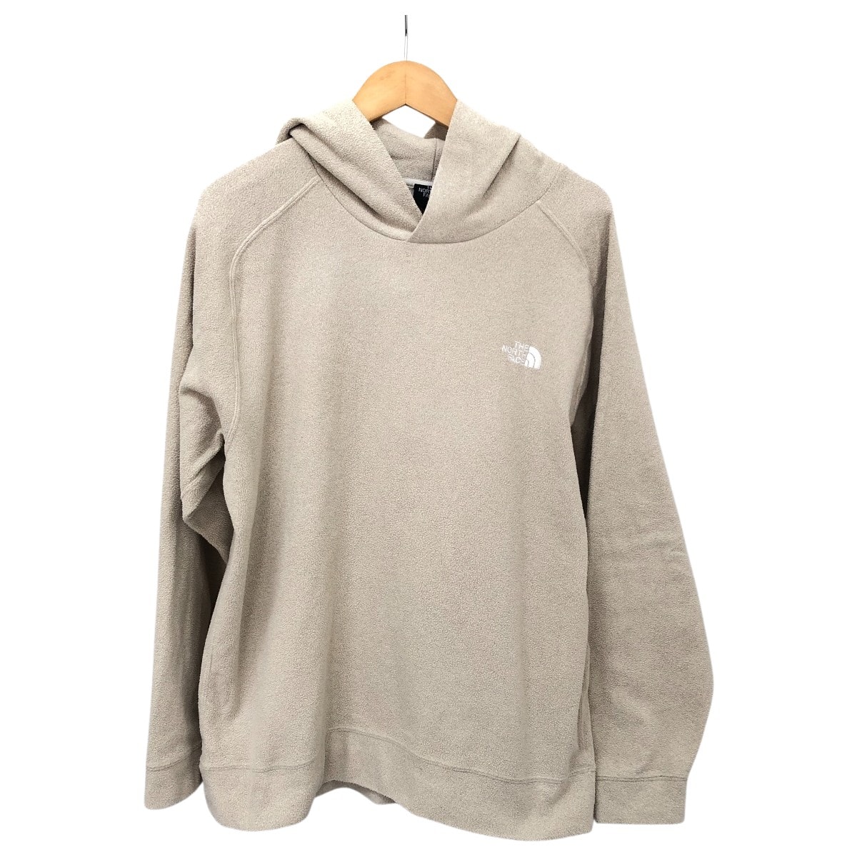 THE NORTH FACE ザノースフェイス パーカー マイクロフリースパーカー SIZE XL NL72230 アイボリー