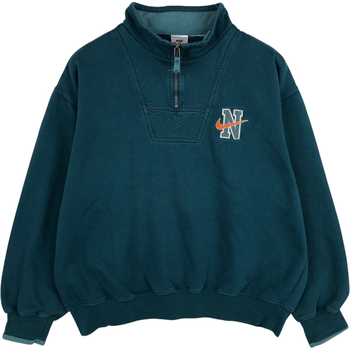 古着 90年代~ ナイキ NIKE ハーフジップスウェットシャツ トレーナー メンズXL相当 ヴィンテージ/eaa647714
