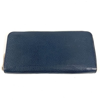ルイヴィトン LOUIS VUITTON ジッピーウォレット ヴェルティカル M58823 ラウンドファスナー ロングウォレット 長財布 トリヨンレザー ネイビー