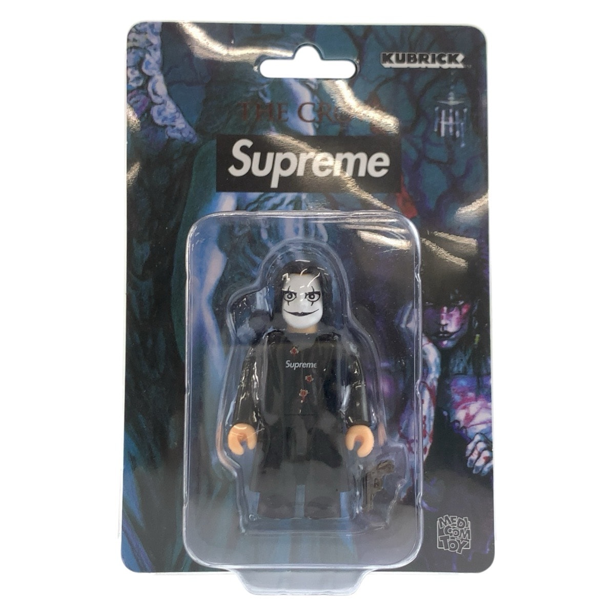 新品未使用 Supreme シュプリーム メディコムトイ The Crow KUBRICK 100% ブラック 黒 PVC フィギュア おもちゃ 604446 【中古】