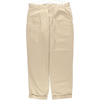 古着 ラルフローレン Ralph Lauren Polo Ralph Lauren ツータック チノパンツ メンズw35相当/eaa634978