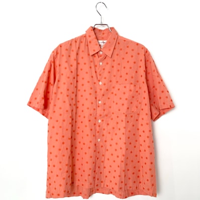 COMME des GARÇONS SHIRT 90S Box silhouette shirt orange